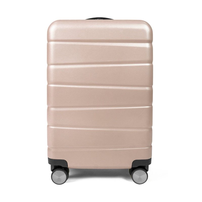 skyline 8 wheel hardside spinner 20" carry on suitcase - oxford tan