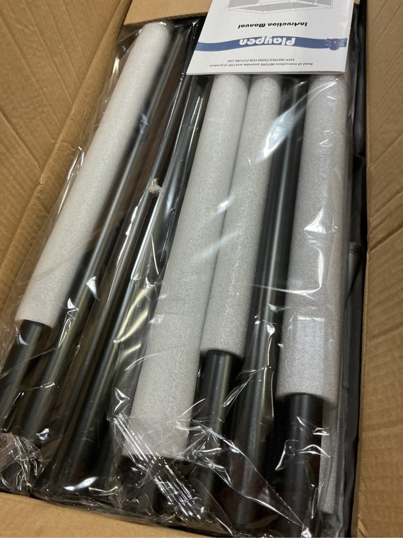 Condition photo showing New/Like New for Fodoss Baby Playpen with Mat, 59x59in Playpen for Babies and Toddlers, Kids Play Pen, Extra Large Baby Fence for Infants with Playmates, Toddler Playard Grey with mat 59x59 Inch