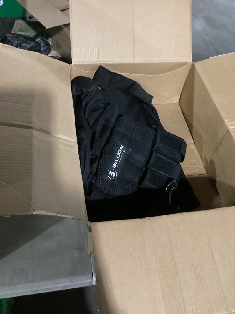 Condition photo showing Good Condition for adjustable weighted vest 0-44lbs,5billion weight vest with solid bar weights,body weight vest for men women,strength training workout vest for running pushups squats,pockets on the back and front