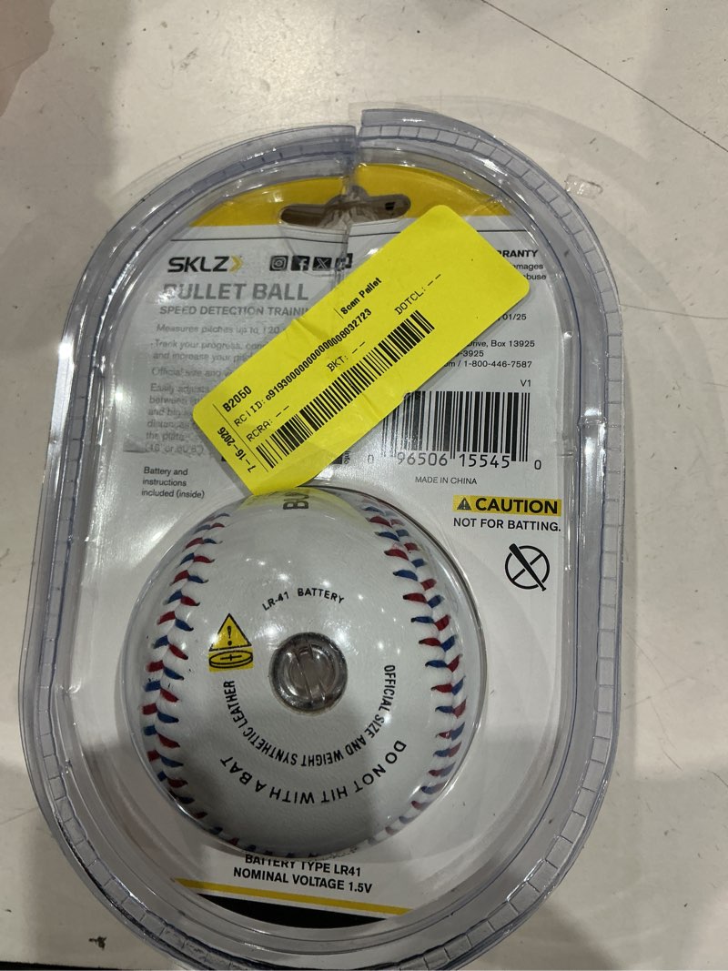 Condition photo showing Good Condition for sklz bullet ball baseball training speed sensor