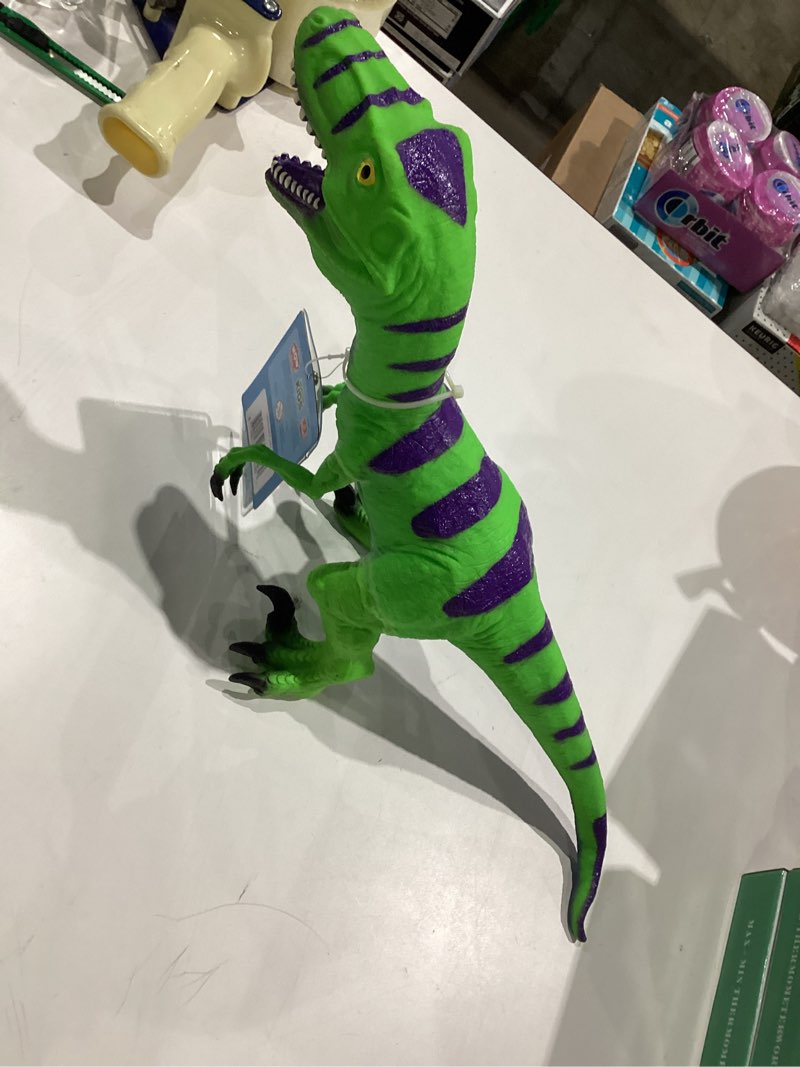 Condition photo showing Good Condition for Wow in The World Soft Jumbo Velociraptor | Kids Play Dinosaur | Learning Through Play | Includes Dinosaur Toy and Fun Fact Card