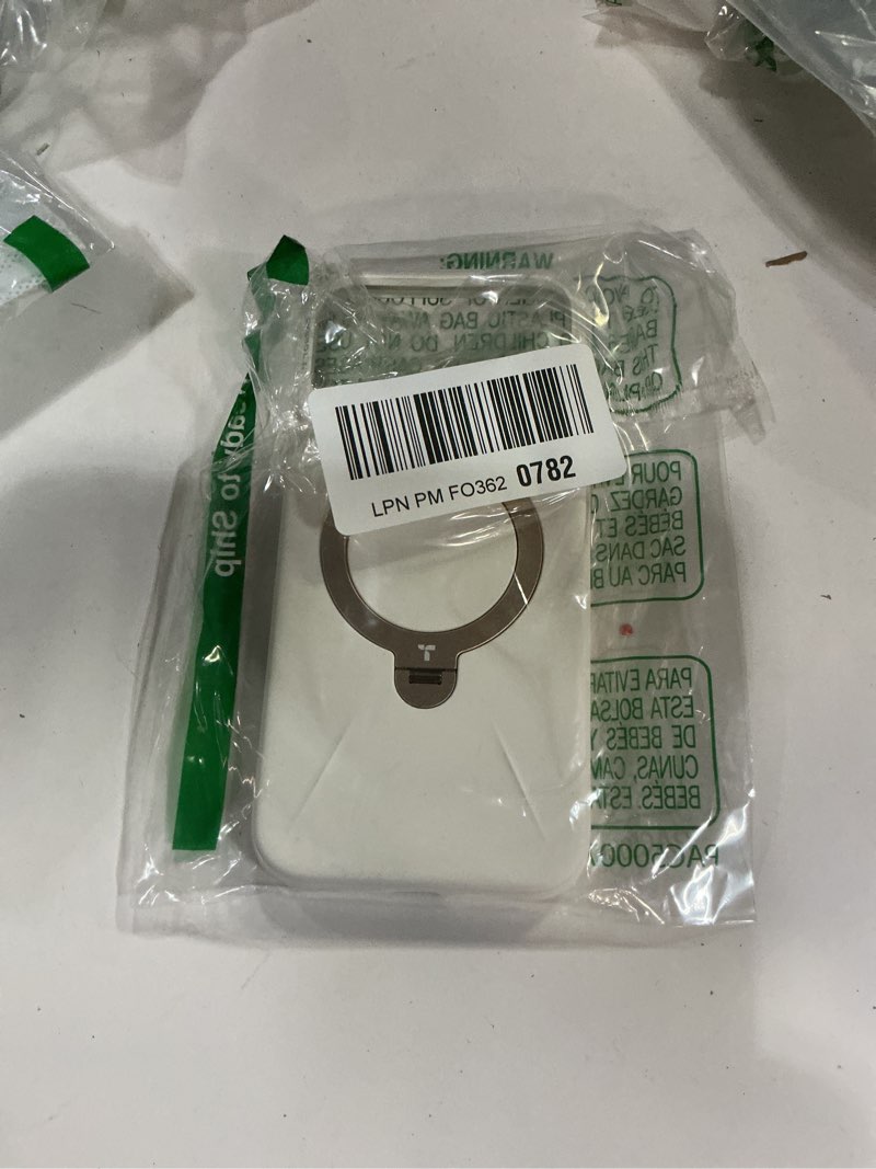 Condition photo showing Good Condition for TORRAS Q3 Silicone for iPhone 17 Pro Max Case Stand, Fit for MagSafe, Liquid Silicone Soft Cozy Grip, 360 Spin Magnetic Stand, Camera Control, Protective Case for iPhone 17 Pro Max, Ivory Gold Ivory Gold for iPhone 17 Pro Max