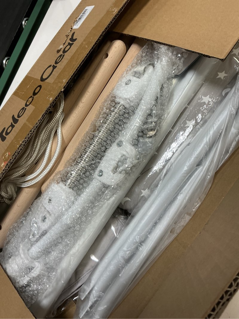 Condition photo showing Good Condition for Baby Jumper with Toddler Swing, Baby Jumpers and Bouncers,Indoor Outdoor Toddler Swing Set (White)