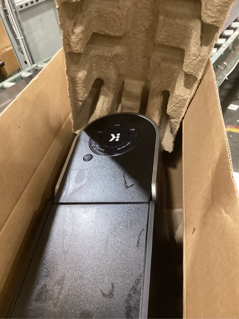 Condition photo showing As Is for Keurig K-Slim Single Serve K-Cup Pod Coffee Maker, Multistream Technology, 3 Brew Sizes, Slim and Sleek Design, 46oz Removable Reservoir, Black