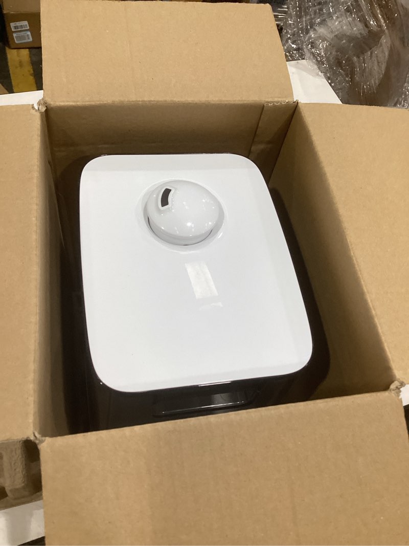 Condition photo showing As Is for levoit humidifiers for bedroom large room home, (6l) cool mist top fill essential oil diffuser for baby & plants, smart app & voice control, rapid humidification & auto mode - quiet sleep mode, gray gray 6l smart