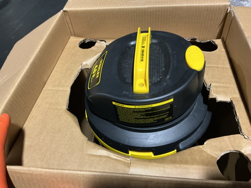 Condition photo showing Good Condition for stanley sl18116 wet/dry vacuum, 6 gallon, 4 horsepower, stainless steel tank, 4.0 hp, silver+yellow