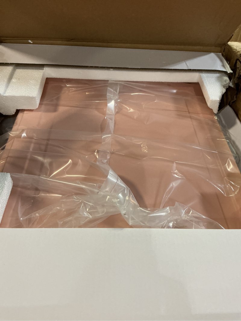 Condition photo showing Good Condition for bella air fry toaster oven, 7 preset cooking options, dishwasher-safe evergood coated trays included, 60-minute auto shutoff w audible timer, power indicator light, 1700 watt, blossom