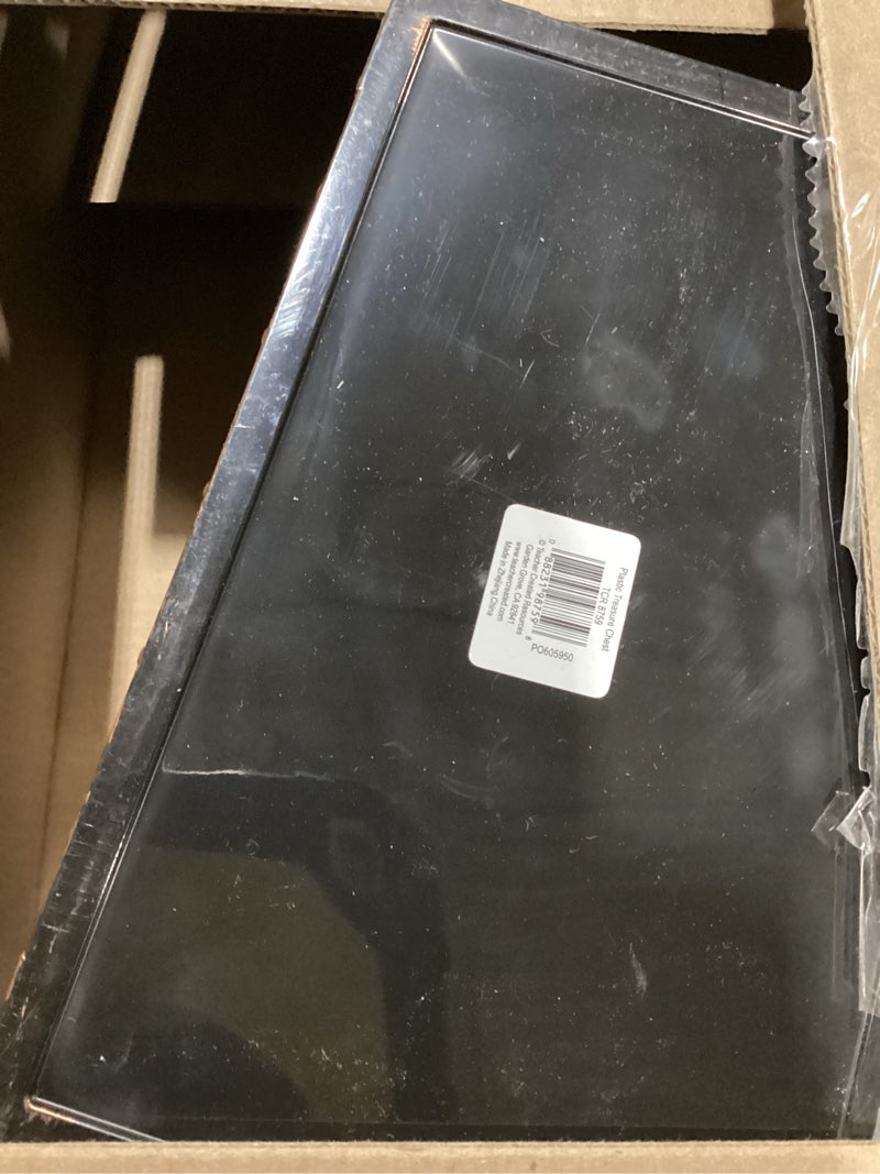 Condition photo showing Good Condition for teacher created resources large plastic treasure chest classroom rewards pirate party goody box (tcr8759) (pack of 1)