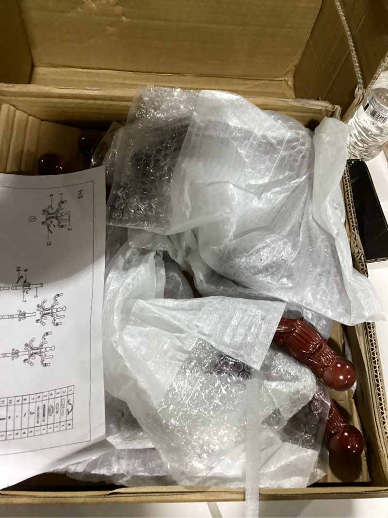 Condition photo showing Good Condition for 72" Wooden Coat Rack Stand, Coat Rack Freestanding with 14 Hooks and Stable Round Base, Adjustable Height Vintage Coat Racks for Hallway Entryway Office