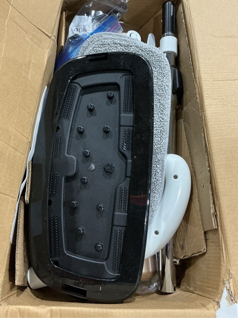 Condition photo showing Good Condition for steam mop - all-in-one powerful handheld steam cleaner detachable floor steamer with 11 accessories, multipurpose steamer for hardwood floors, clothes,windows,tiles,carpet, whole home use(rose gold)