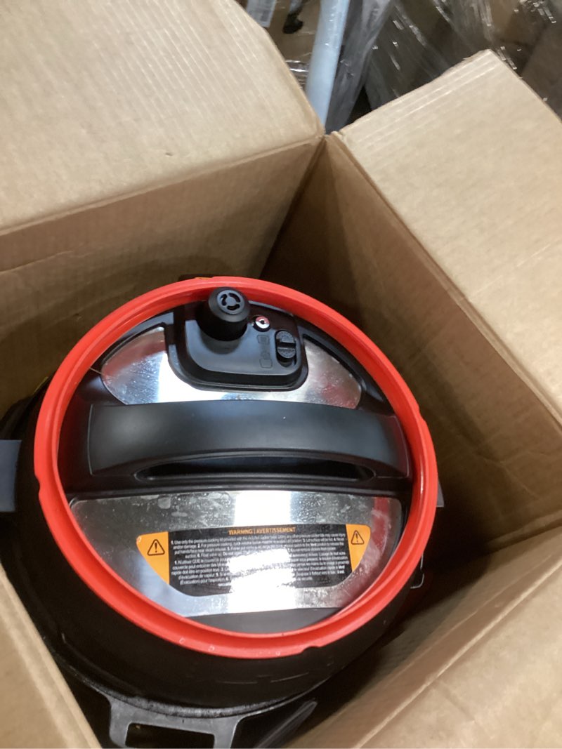 Condition photo showing As Is for Instant Pot Duo Plus 9-in-1 Multicooker, Pressure Cooker, Slow Cook, Rice Maker, Steamer, Sauté, Yogurt, Warmer & Sterilizer, Includes App With Over 800 Recipes, Stainless Steel, 6 Quarts