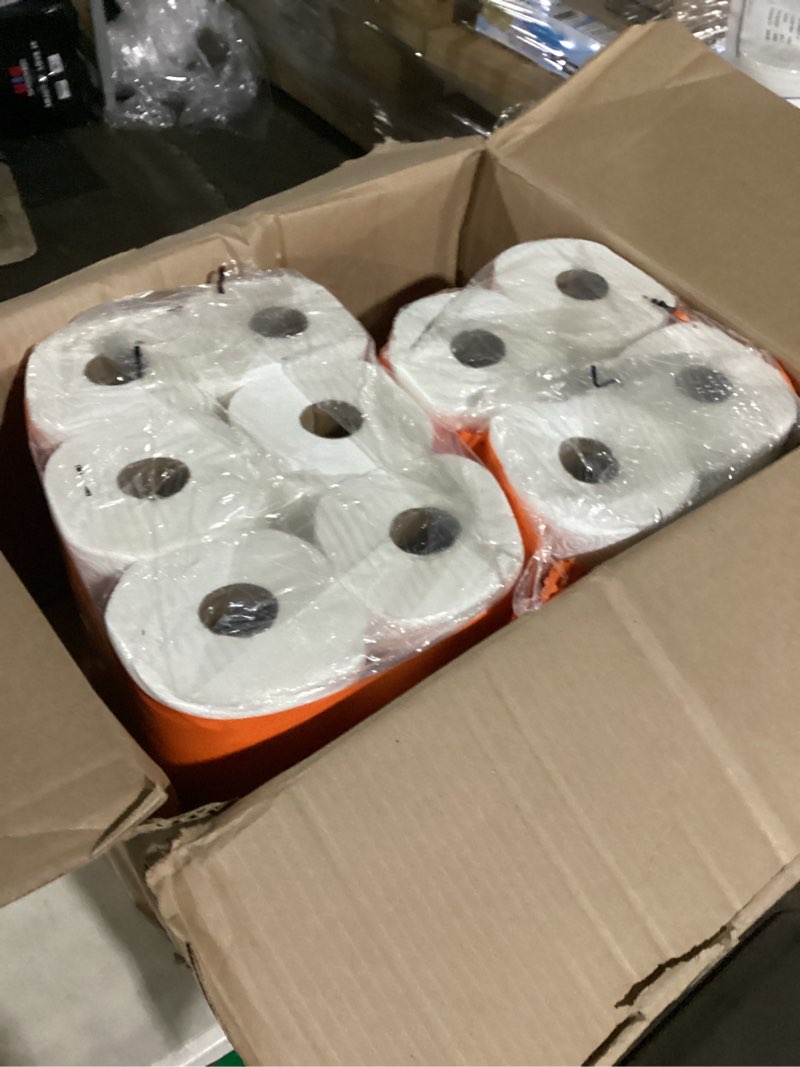 Amazon Basics 2-Ply Flex-Sheets Paper Towels, 12 Basics Rolls = 40 Regular Rolls, Everyday Value wit