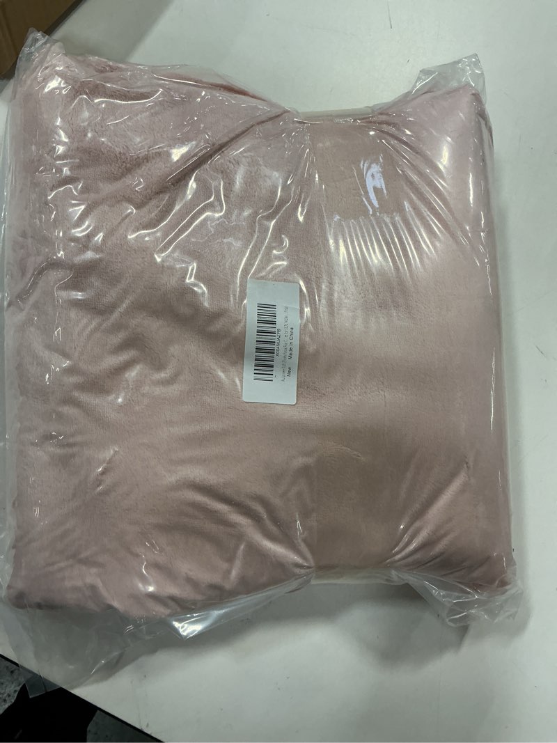 Condition photo showing New/Like New for Soft Plush Velvet Couch Cover, Non Slip Fluffy Sectional Sofa Covers for 3 Cushion Couch Sofa L Sharped Sofa, Furniture Protector Slipcover for Pets(1 PCS 36"x94" Pink) 1pc/36"x94"/Seat Cover Pink