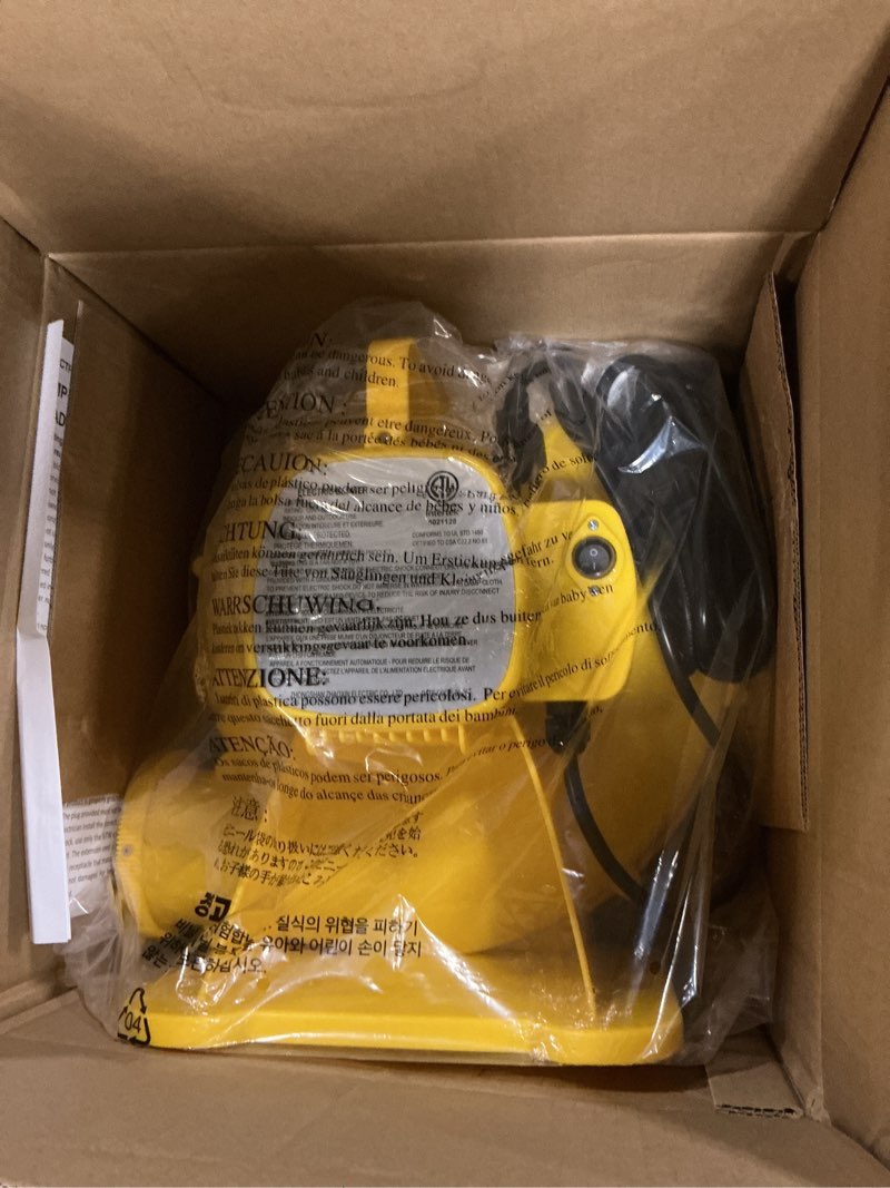 Condition photo showing As Is for Inflatable Bounce House with Slide, Jumping Castle with Blower for Kids Play House with Wave Pool