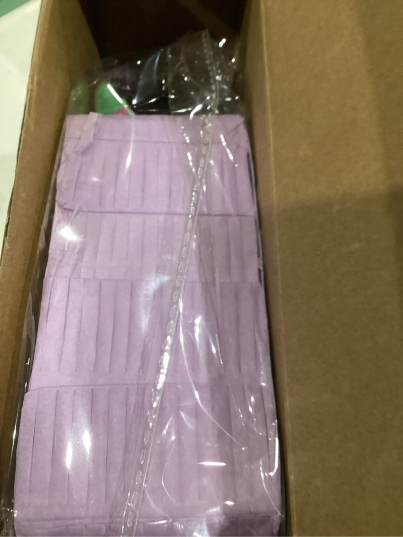 Condition photo showing Good Condition for sosation 16inch number 4 pinata with kpop theme tattoo design purple pinata with stick blindfold confetti for kpop theme party birthday anniversary party decorations supplies 4th