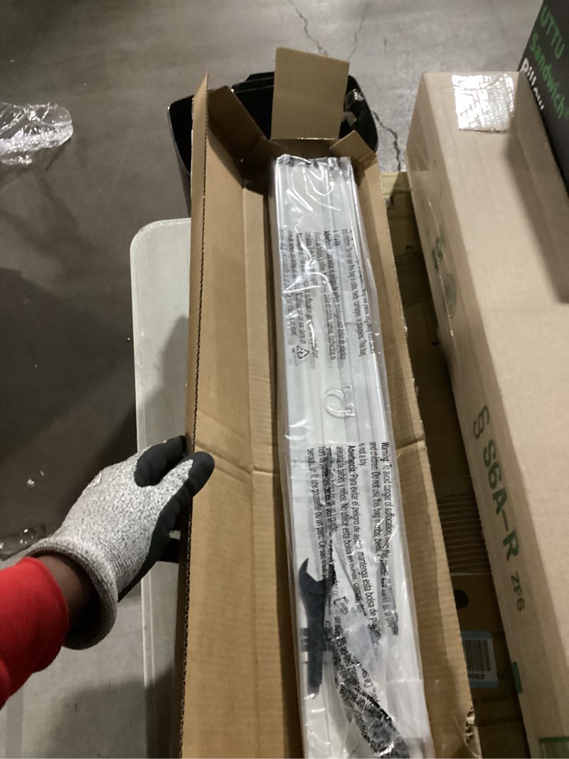 Condition photo showing New/Like New for Lazblinds Upgraded Magnetic Top Down Bottom Up (TDBU) Honeycomb Blinds, No Drill No Tools Easy Install Cordless Cellular Shades for Windows 28" W x 64" H, White - Light Filtering White - Light Filtering 28"W x 64"H