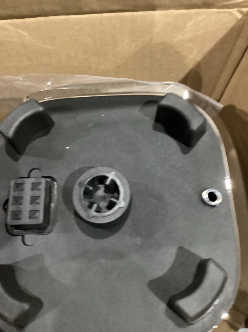 Condition photo showing As Is for incompletely )))))))glass blenders for kitchen – stainless steel professional blender for smoothies 1500w motor, nut milk maker machine 9 adjustable speeds, 14 preset programs, bpa-free glass jar blender, soy milk, soups