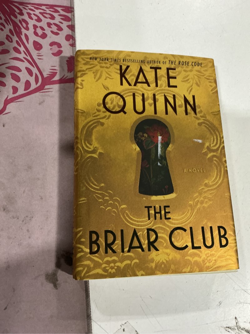 Condition photo showing Good Condition for the briar club - by  kate quinn (hardcover)