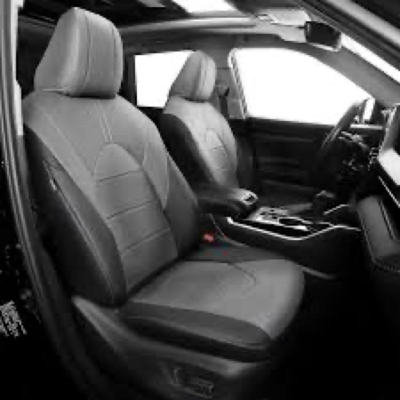FEINEPRO Car Seat Covers Customized for Toyota Grand Highlander 2024 2025 2026 8 Seater, Full Set Fa