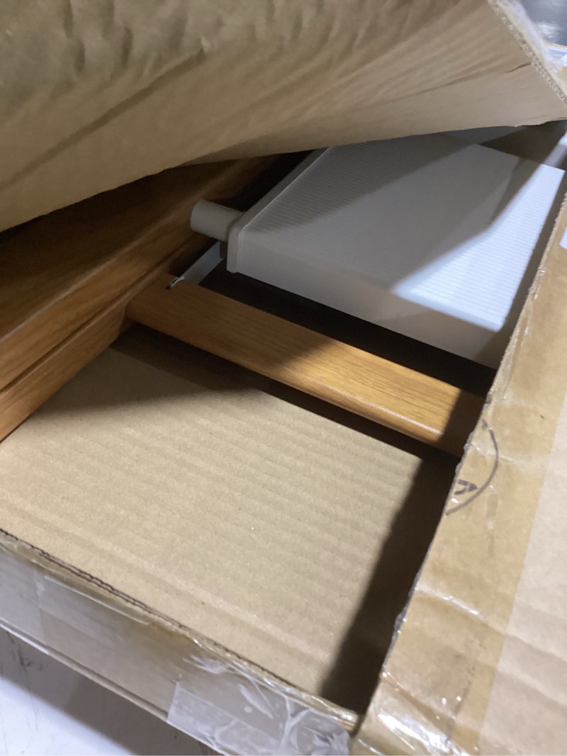 Condition photo showing Good Condition for 2-step aluminum ladder,lightweight folding step stool with extra-wide anti-slip steps,330 lbs capacity,compact space-saving design for home,kitchen and office?white&woodgrain? white&woodgrain 2 step