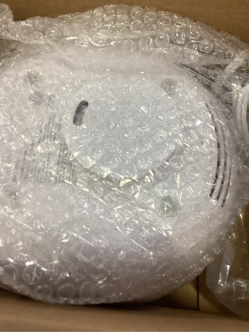 Condition photo showing Good Condition for frida baby 3-in-1 cool mist humidifier for large rooms, top fill humidifier for bedroom, allergy relief, 60 hour runtime + nightlight, auto shut-off, quiet, carry handle, essential oil diffuser white 0.6 gallon tank