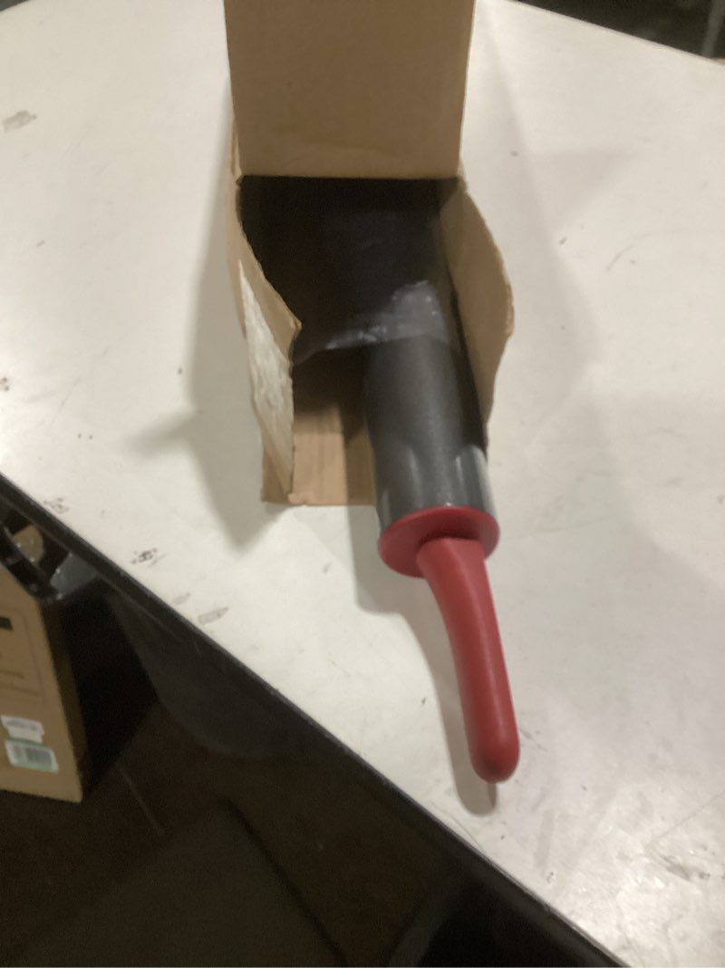 Condition photo showing As Is for Item similar to photo) Silicone Rolling Pin for Baking Non-stick Rolling Pin Dough Roller Wooden Handle Kitchen Accessories Pastry Roller Red 12 inch