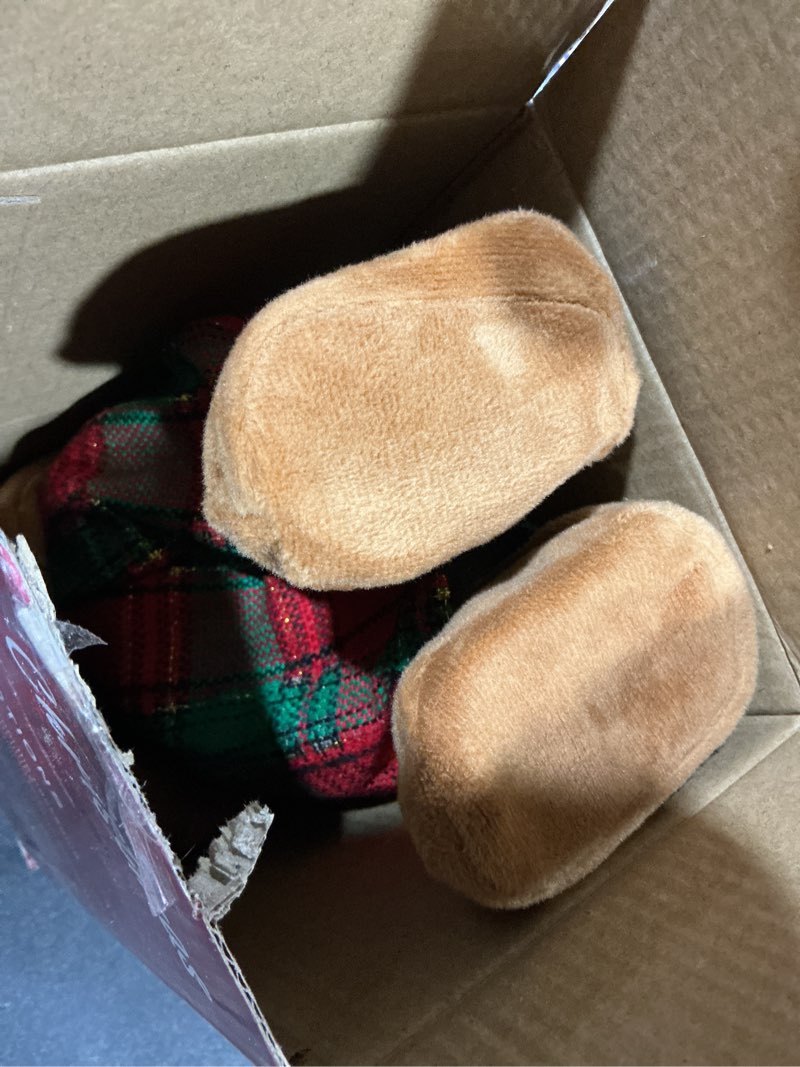 Condition photo showing Good Condition for Dancing Rudolph The Red-Nosed Reindeer Animated Plush Toy Christmas Singing Stuffed Animals