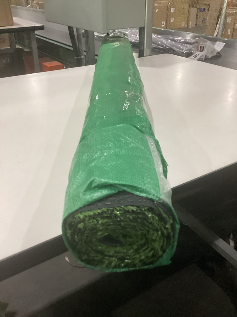 Condition photo showing New/Like New for Artificial Grass Turf 0.4 Inch 4FTX6FT Synthetic Grass Mat Fake Grass Indoor Outdoor Rug Grass Carpet Custom Sized for Garden Lawn Landscape Balcony