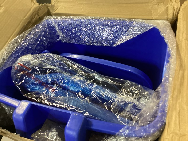 Condition photo showing New/Like New for Geiserailie 5.3 Gallon Recycle Bins for Kitchen with Foot-Operated & Self-Closing Lid, Includes 50 Trash Bags Wastebasket Bin for Recycling and Waste for Indoor&Outdoor Kitchen&Office