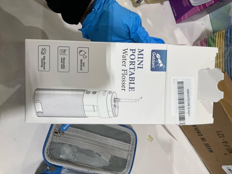 Condition photo showing As Is for 2026 New Portable Water Flosser for Teeth, 4 Modes & 4 Intensity Levels, Mini Small Design with Exqu