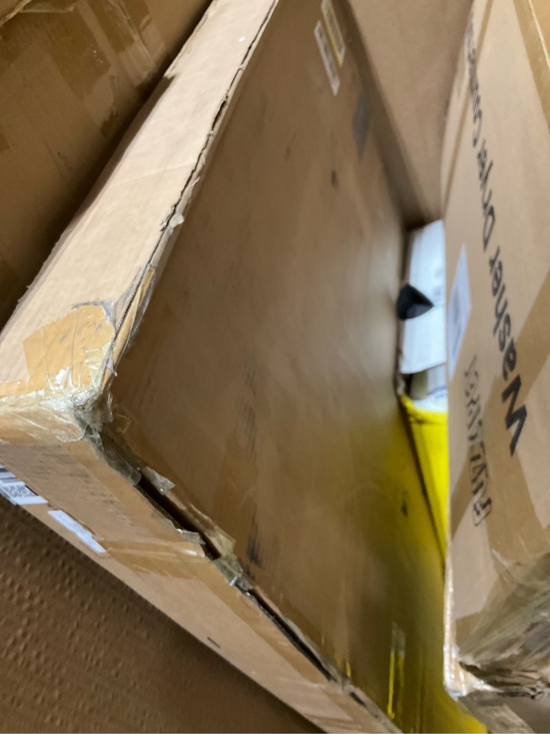 Condition photo showing Good Condition for ushower gold anthropologie vintage mirrors for wall, 24" x 36" antique baroque style with ornate frame, arched brass decoration for fireplace, bathroom, living room, entryway remodel 36"l x 24"w