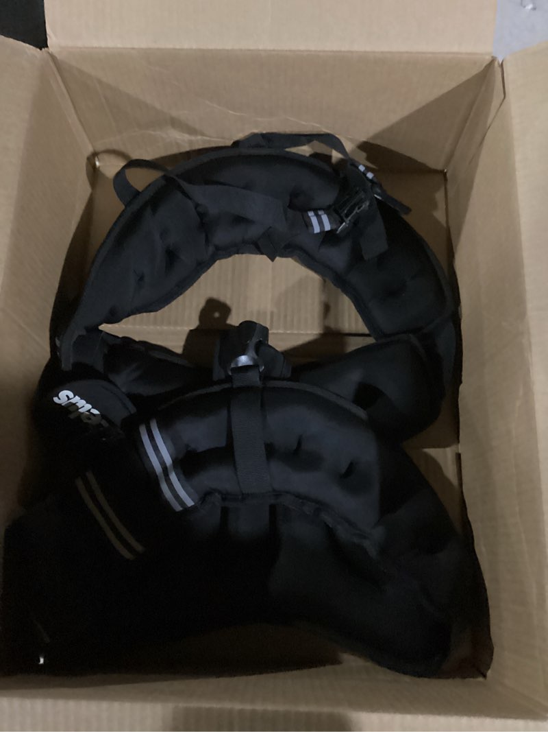 Condition photo showing Good Condition for Zeerun Weighted Vest for Women & Men with Reflective Stripe and Adjustable Buckle, Comfortable & Durable Rucking Vest for Walking, Running & Strength Training 10 lb Black