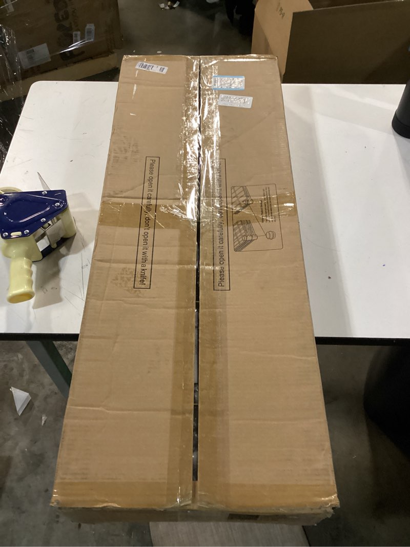 Condition photo showing New/Like New for FUTASSI P3 Rolling Clothes Rack, Clothing Racks for Hanging Clothes, Heavy Duty Garment Rack with Wheels, Freestanding Portable Closet Organizer 39.4'' W x 14'' D x 78.5'' H, Max Load 464 LBS, Gold Gold P3