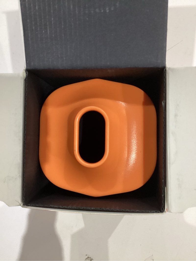 Condition photo showing As Is for Personal Air Filter To Trap Smoke & Odor - Easy To Use & Long Lasting Replacement Smoke Filter up to 500+ uses I Eliminate Smoke For Your Buddy and You with Smoke Catcher I Sploof Vaporizer Orange Case + 1 Recyclable Filter