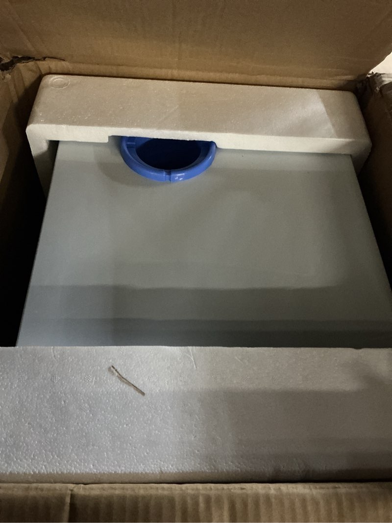 Condition photo showing item condition for Commercial Ice Maker Machine, 140 lbs/24H with 40 lbs Storage Bin, Built in Ice Machine with 2-Water Inlet Options, Stainless Steel Under Counter Freestanding Ice Maker for Home, Bar, and Restaurant 140Lbs/24H-T50 1