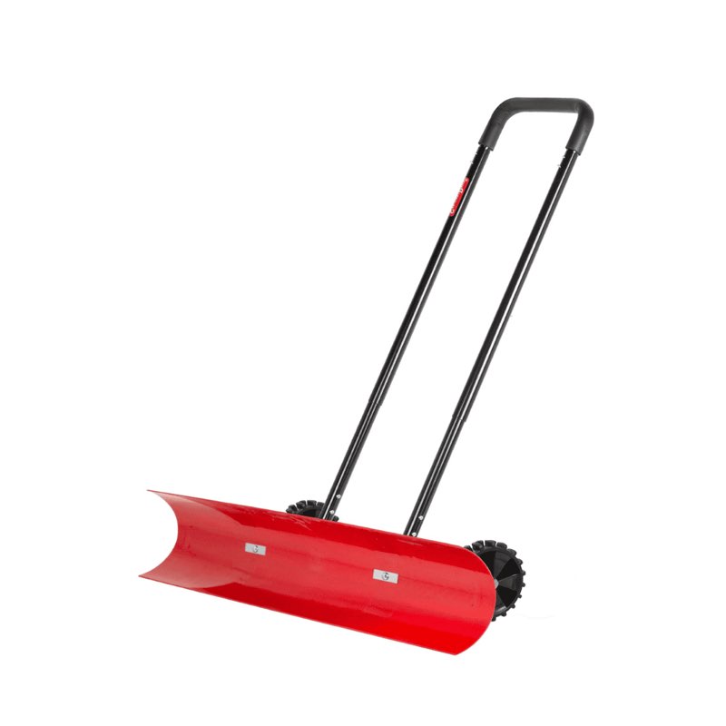 38 Inch Snow Shovel for Driveway, Brewin SnowPro Bi-Direction Heavy Duty Snow Pusher