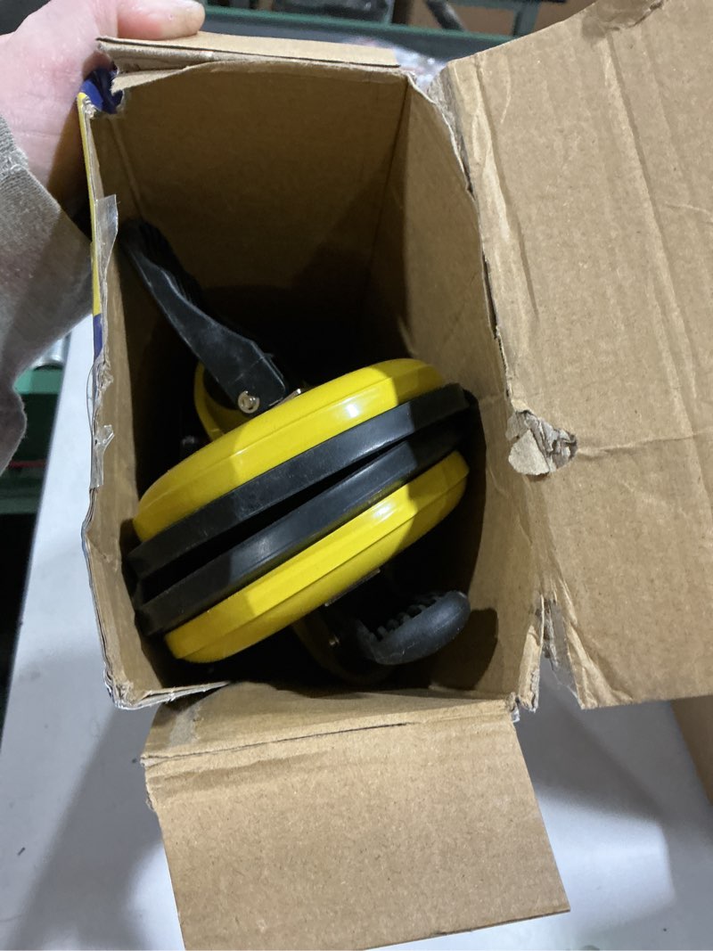 Condition photo showing As Is for Glass Suction Cups Heavy Duty Aluminum Vacuum Plate Handle Floor Holder Hooks to Lift Large Glass/Tile Suction Cup Lifter/Moving Glasses/Pad for Lifting/Dent Puller (2 Pack) Yellow