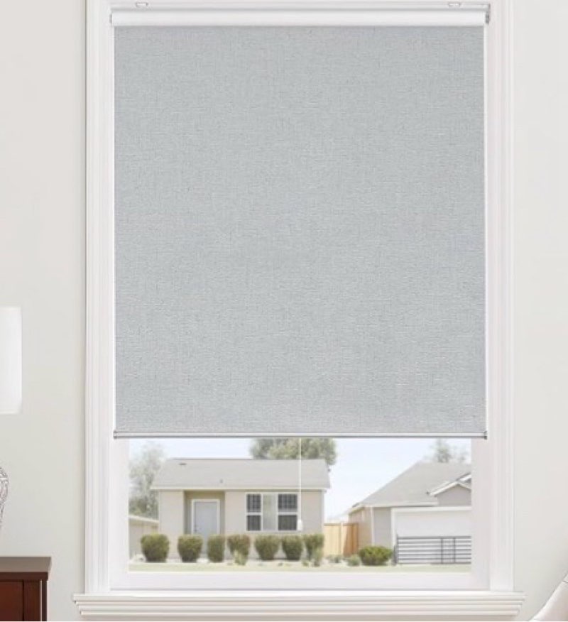 ChrisDowa Cordless B…Grey, 64” W x 72” H