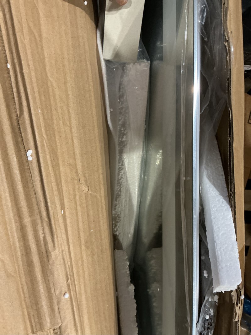 Condition photo showing Good Condition for 40x32 led bathroom mirror with lights, anti-fog, dimmable, backlit + front lit, smart bathroom vanity mirror, memory function, shatterproof, tempered glass (horizontal/vertical)