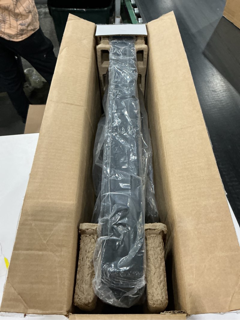 Condition photo showing New/Like New for Comfort Zone 1500W Ceiling Mounted Dual Quartz Radiant Heater – Infrared Workshop Heater with 90° Adjustable Tilt, Built-in Halogen Light & Pull String Control – Overheat Protection, Black