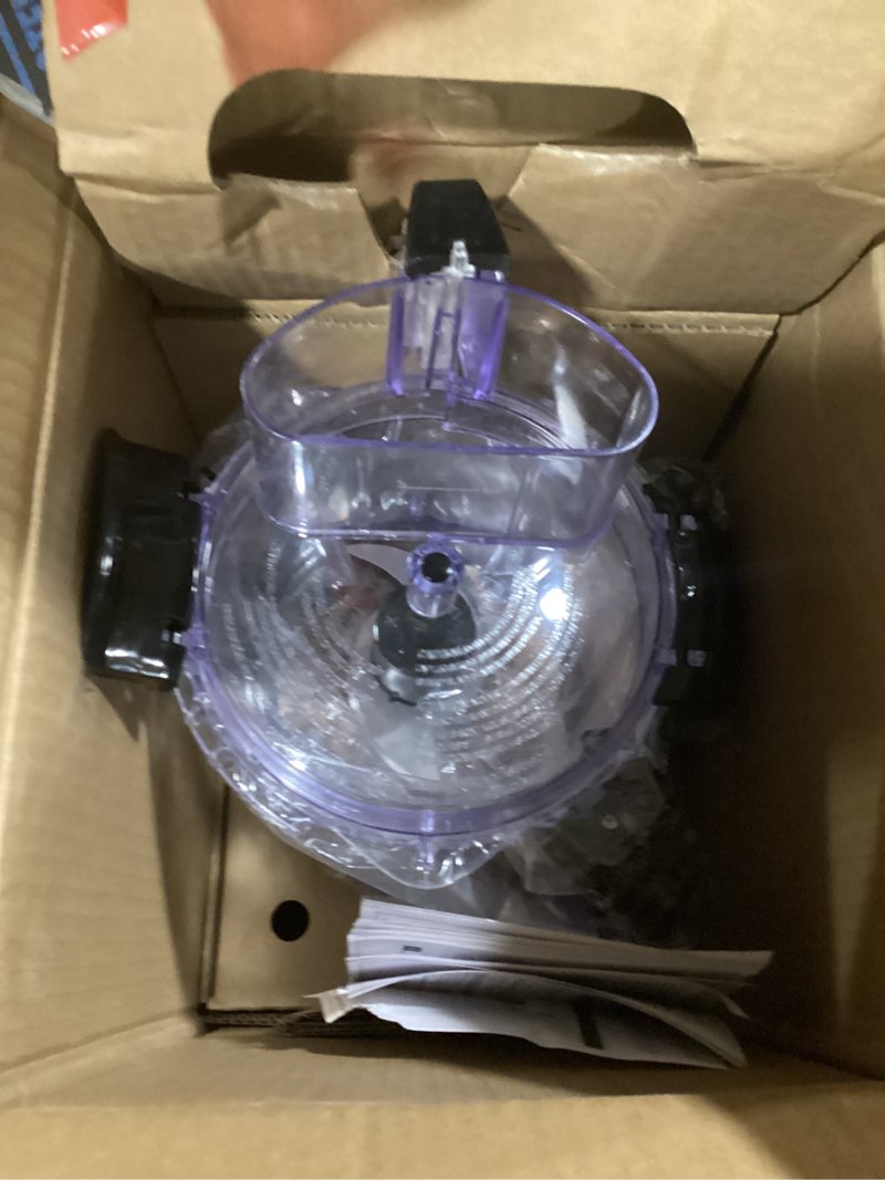 Condition photo showing Good Condition for Hamilton Beach Stack & Snap Food Processor and Vegetable Chopper, BPA Free, Stainless Steel Blades, 12 Cup Bowl, 2-Speed 450 Watt Motor, Black (70725A)