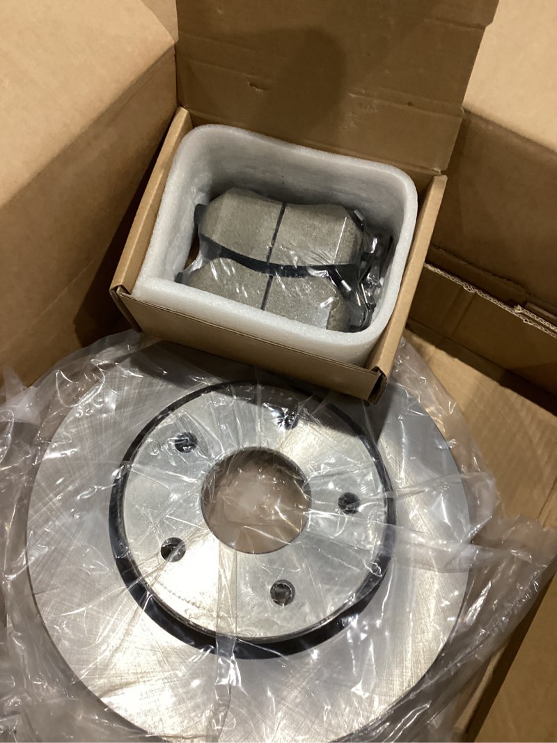 Condition photo showing Good Condition for scitoo - brake kits for chrysler for town & country,for dodge for grand caravan,for journey,for ram for c/v,for volkswagen for routan front disc brake rotors and ceramic brakes pads: 53051;d1273 front 53051 + d1273 [2+4pcs]
