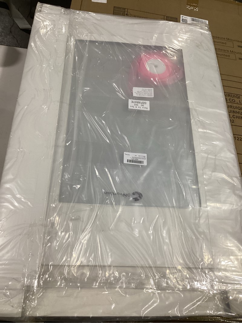 Condition photo showing Good Condition for Chivertion 5 Set Full Sheet Cake Box 26 x 18 x 4 Inch with Cake Boards and Pink Satin Ribbon Large Rectangle Bakery Boxes with Window White Bakery Boxes for Packaging Cupcakes Muffins Pie