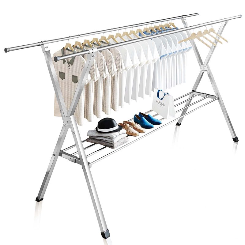 stainless steel clothes drying rack