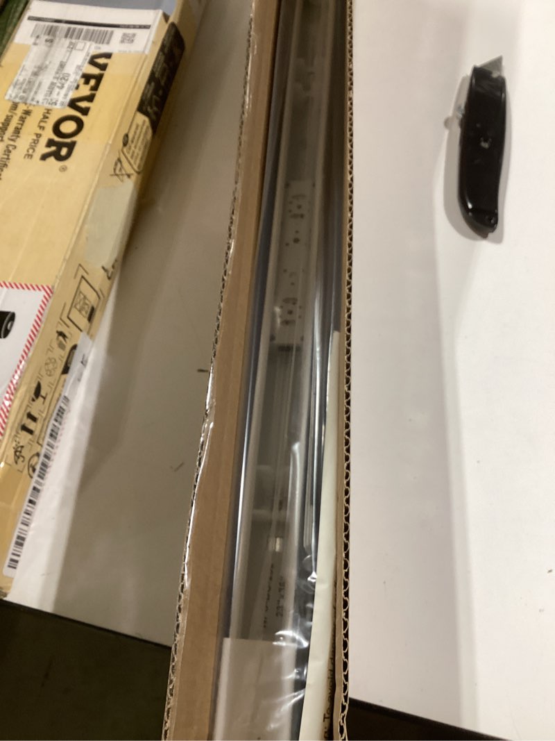 Condition photo showing New/Like New for LazBlinds Cordless Cellular Shades, No Tools No Drill Blackout Honeycomb Shades Pleated Blinds for Windows, 23'' W x 36'' H, Silver White Blackout-silver White 23'' W x 36'' H