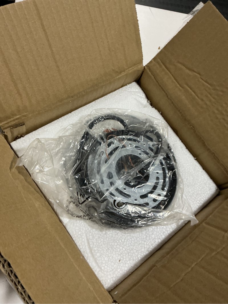 Condition photo showing Good Condition for Pendant Lights Kitchen Island, Modern Farmhouse Pendant Light with Clear Glass, Kitchen Pendant Mini Hanging Light Fixture for Dinning Room (Black, 1-Pack) Black 1-PACK