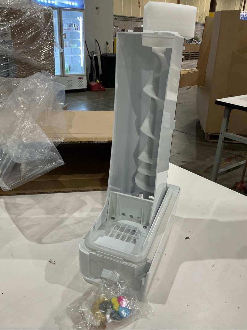 Condition photo showing As Is for da97-14474c, da97-14474a ice container, da97-12604d ice bucket compatible with samsung rf25, rf263, rf265, rf28, etc series refrigerators. part number: da97-21040a, ap6034185, etc-1 yr warranty