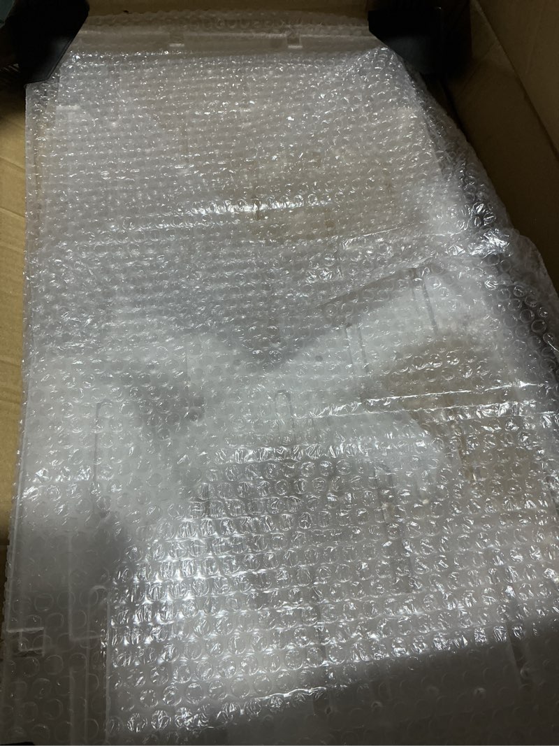 Condition photo showing Good Condition for acrylic shelves for ikea cabinets - 8mm thick clear acrylic plant shelf for greenhouse cabinet, compatible with ikea milsbo tall greenhouse cabinet - 3 pack corner shelves set