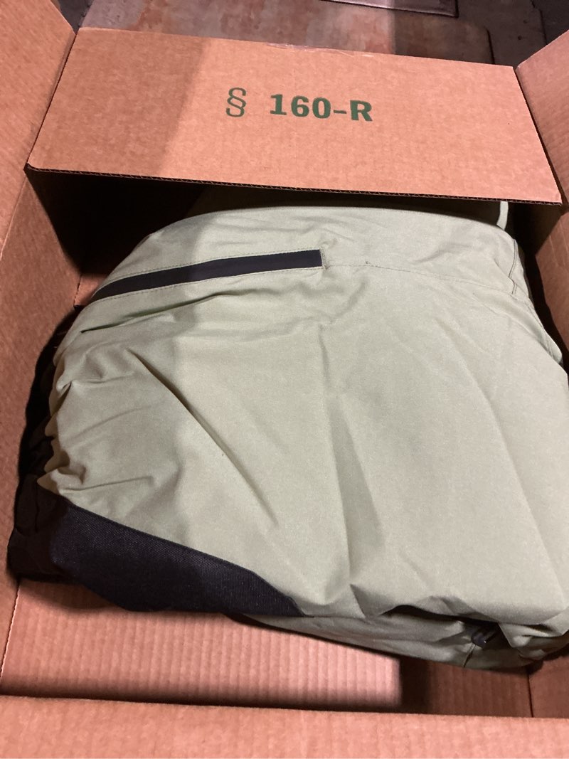 Condition photo showing As Is for GSOU SNOW Men Snow Bibs Women Baggy Ski Pants Snowboard Overall Insulated Waterproof Windproof Warm Winter Medium Green