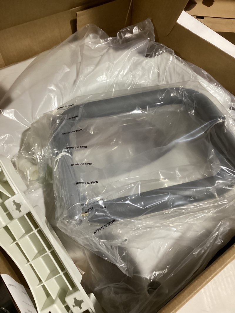 Condition photo showing Good Condition for Bemis Rise 4.5" Raised Toilet Seat with Handles, Toilet Seat Riser for Seniors with Secure Hinges, Fits Round and Elongated